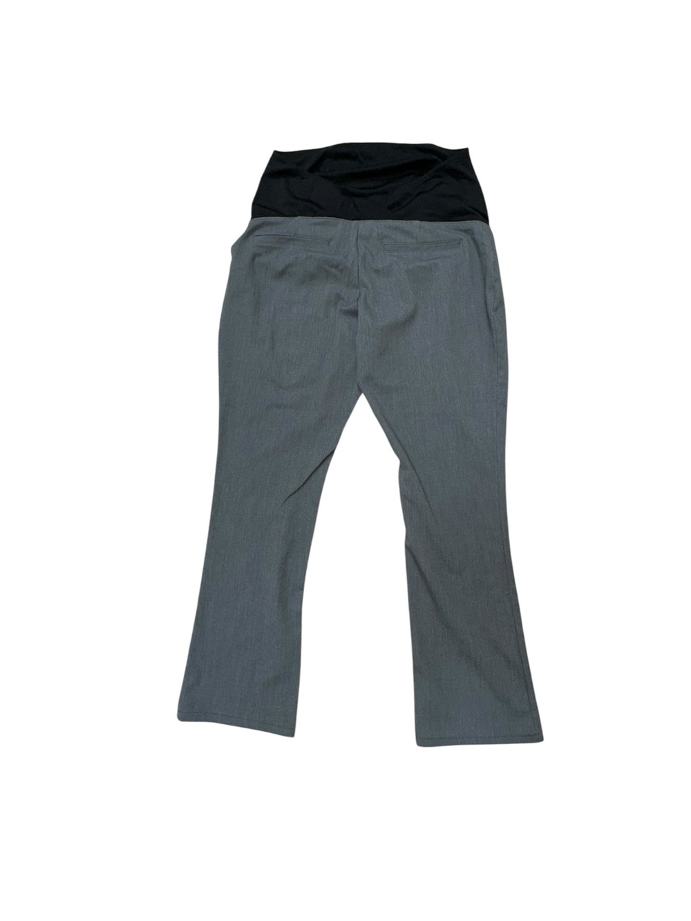 Isabel maternity boot cut gray dress pants. Size 6 - Picture 2 of 4